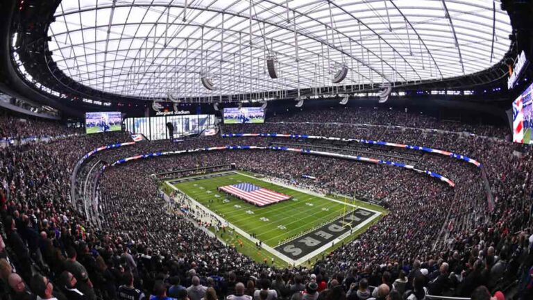 El Allegiant Stadium, la sede de la Nations League y uno de los mejores del mundo, pero que no recibirá partidos del Mundial del 2026