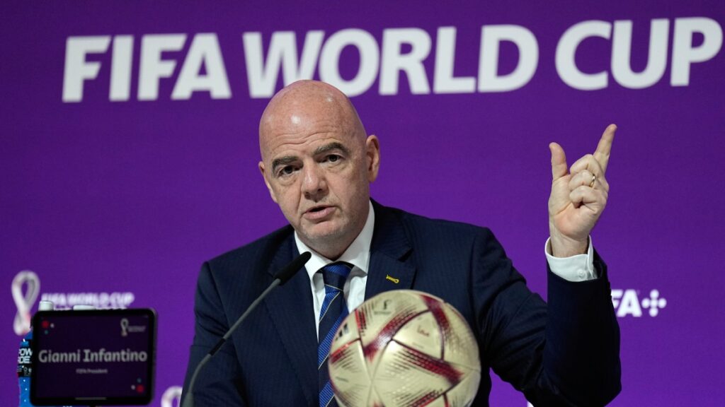 Gianni Infantino, presidente de FIFA | AP