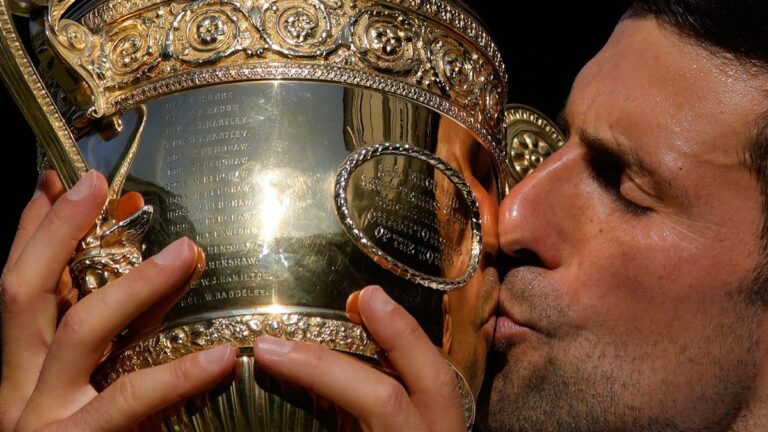 Djokovic busca agrandar su leyenda con su octavo título de Wimbledon y el Grand Slam 24