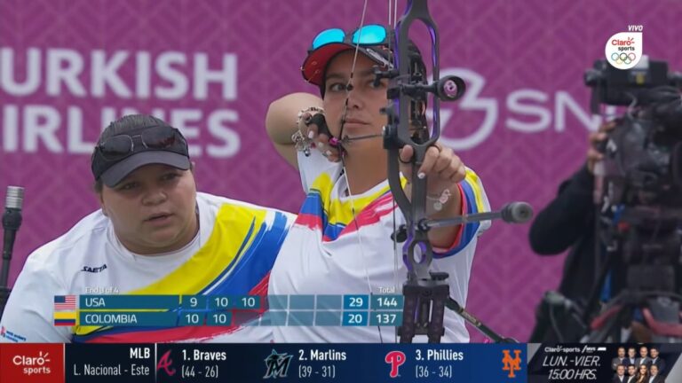 Colombia pierde la final femenina de tiro con arco compuesto contra Estados Unidos