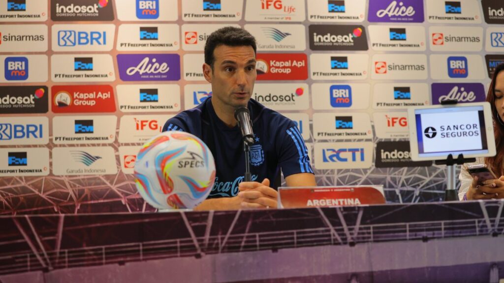 Lionel Scaloni habló en conferencia de prensa sobre Argentina vs Indonesia