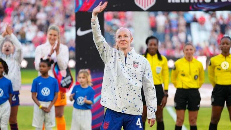 La capitana de Estados Unidos Becky Sauerbrunn se pierde el Mundial femenil 2023
