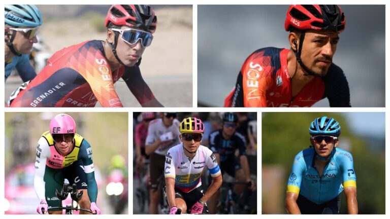 Análisis con diferentes realidades: ¿A qué pueden aspirar los cinco colombianos en el Tour de Francia?