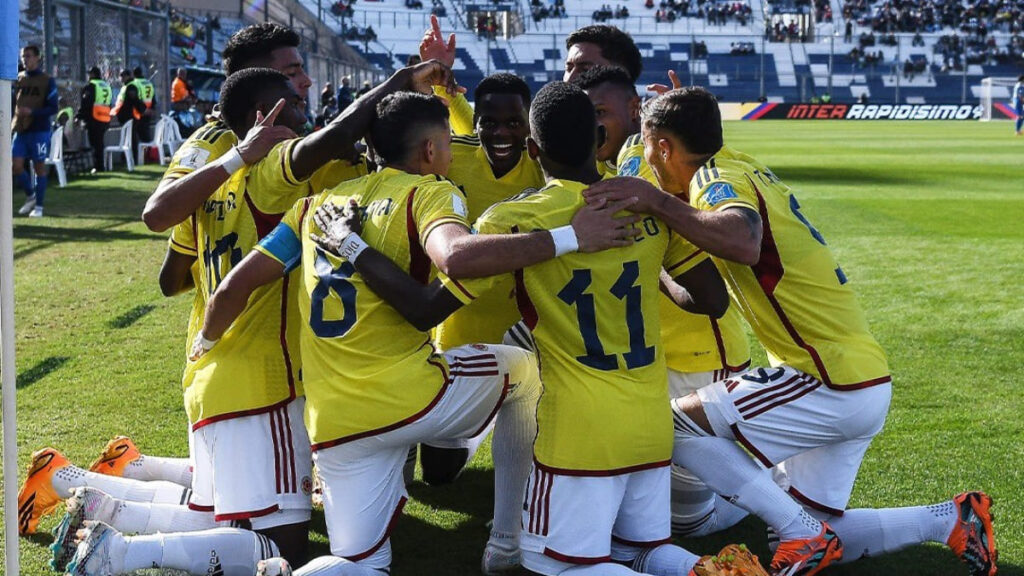 Selección Colombia Sub 20 en San Juan.