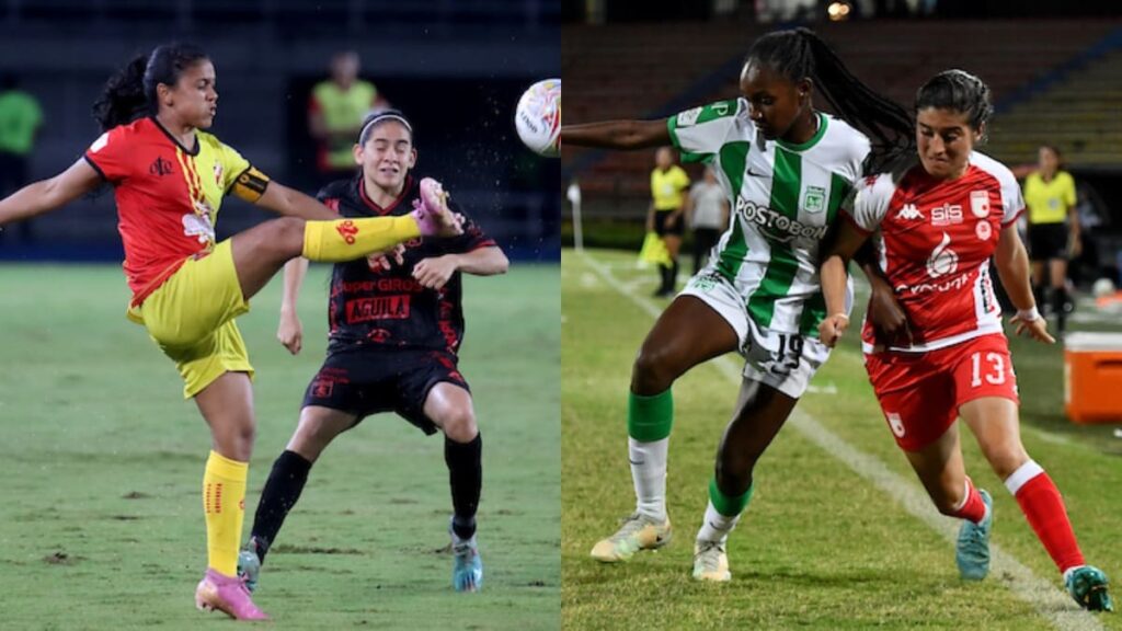 Semifinales de la liga femenina.