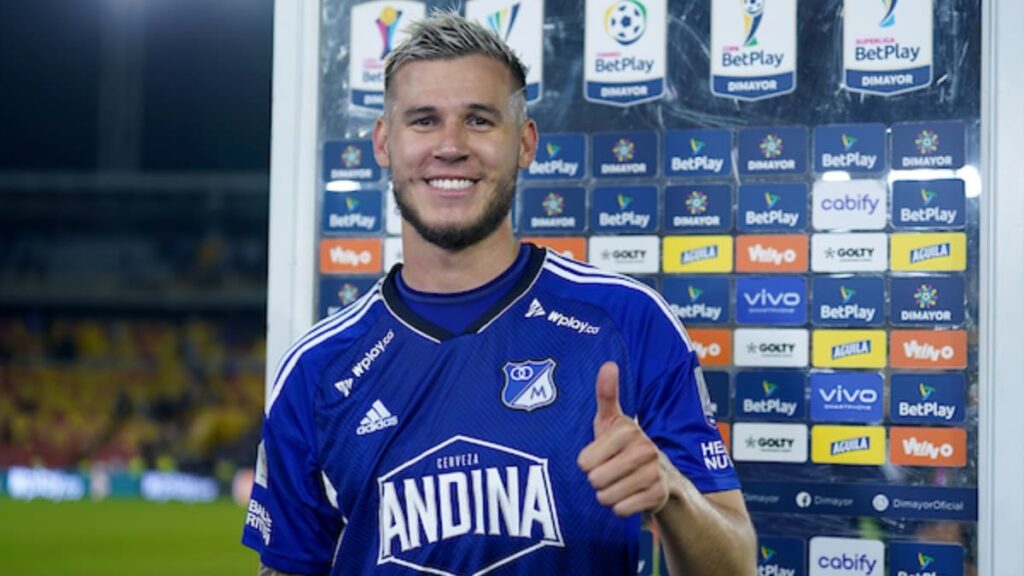 Juan Pablo Vargas, jugador de Millonarios.