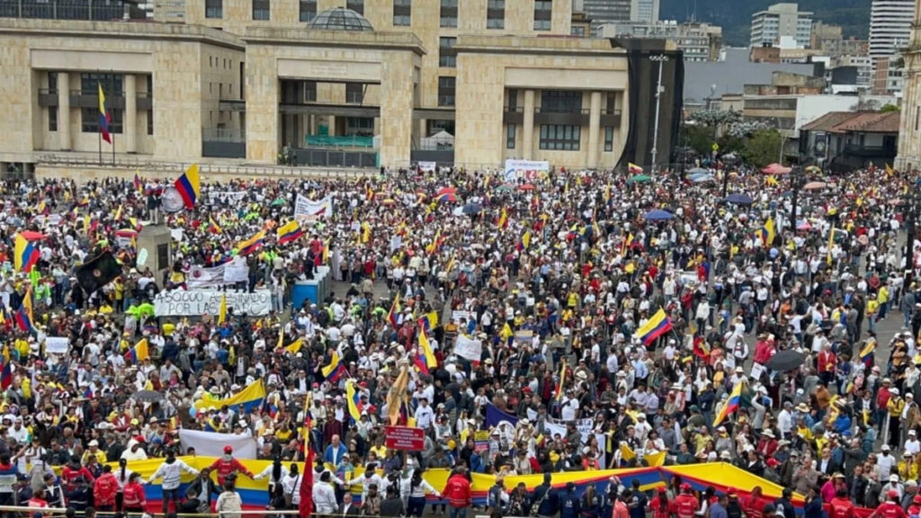 Marchas en Colombia, el próximo 7 de junio.