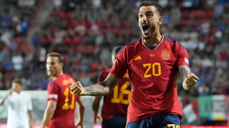 Joselu mete a España en la final de la Liga de Naciones al vencer 2-1 a Italia