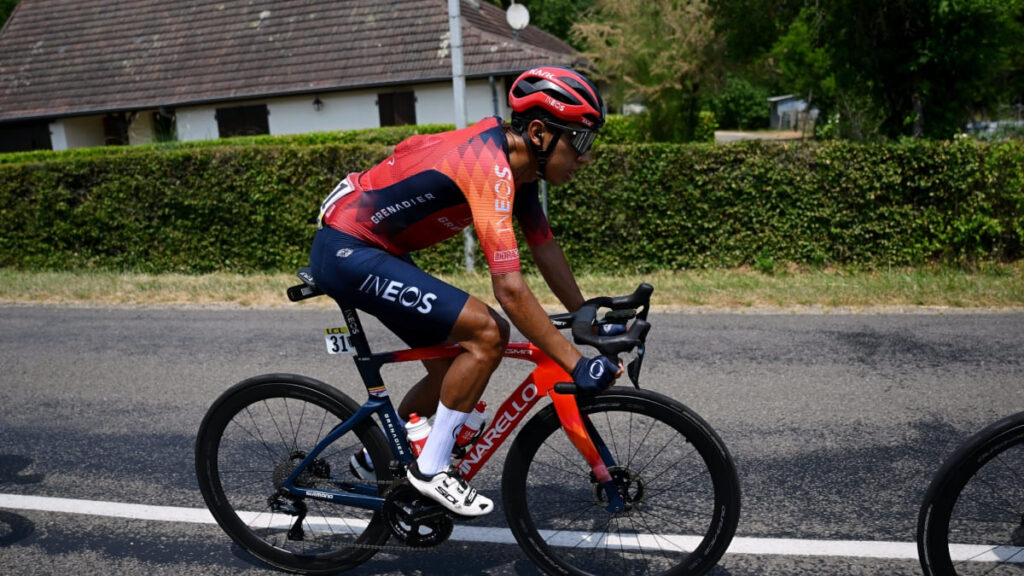 Egan Bernal, ciclista del INEOS.