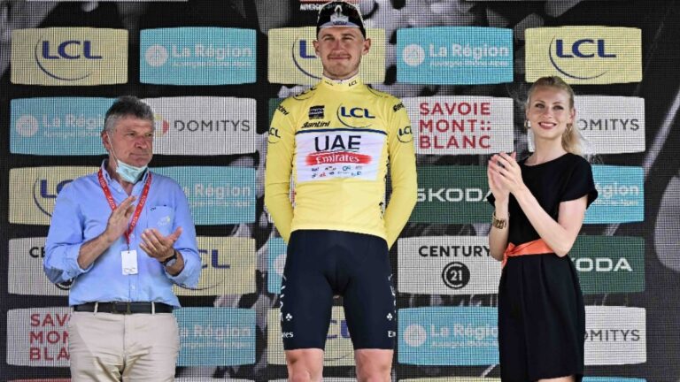 Clasificación general del Criterium del Dauphiné tras la etapa 4: Bjerg, nuevo líder, y Martínez se mete en el top 10