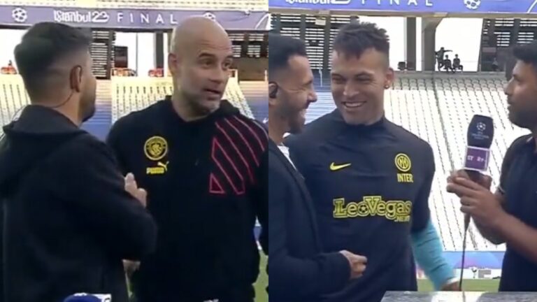 Las divertidas charlas del Kun Agüero con Guardiola, Tevez y Lautaro