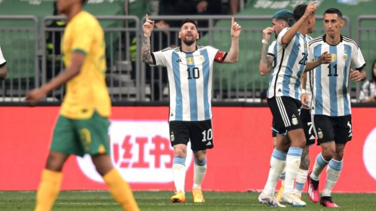 Argentina venció a Australia y Messi rompió otro récord