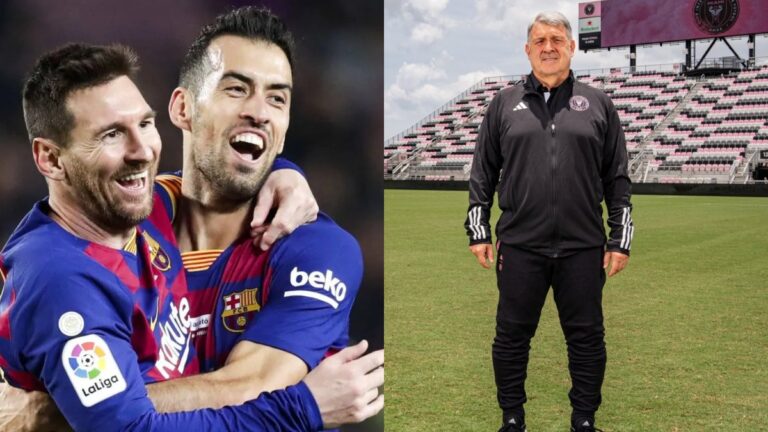 ¿Qué dijo Martino de la llegada de Messi y Busquets al Inter Miami?