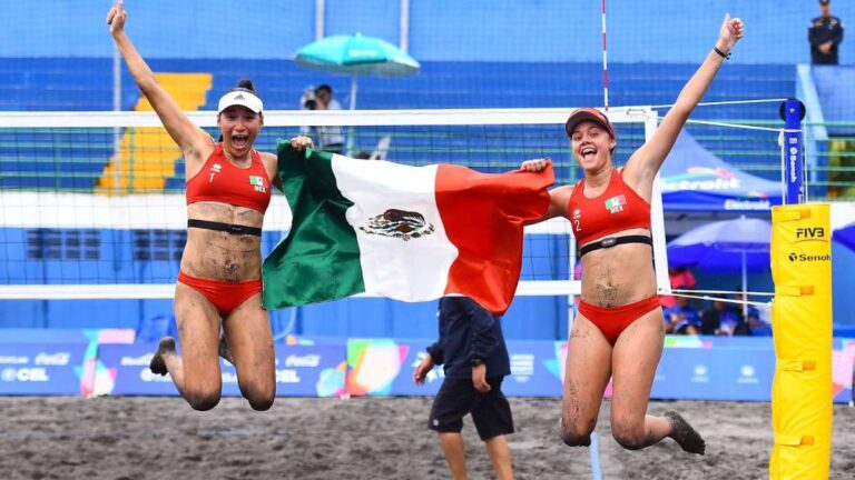 Atenas Gutiérrez y Abril Flores se quedan con el bronce en el voleibol de playa de San Salvador 2023