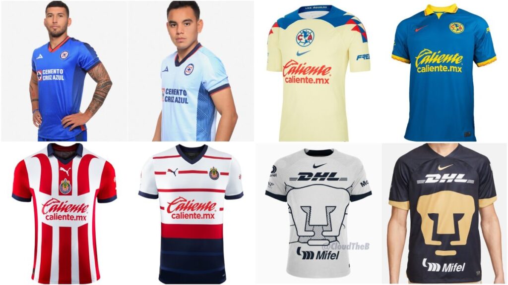 Mira todas las nuevas playeras de los equipos de la Liga MX para el Apertura 2023