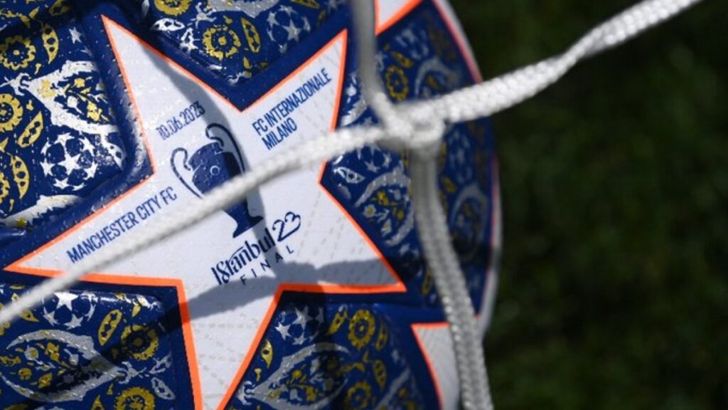 Balón de la final de la Champions en 2023. - @ChampionsLeague.