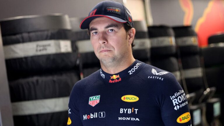 Checo Pérez cae hasta el noveno lugar en los Power Rankings de la Fórmula 1