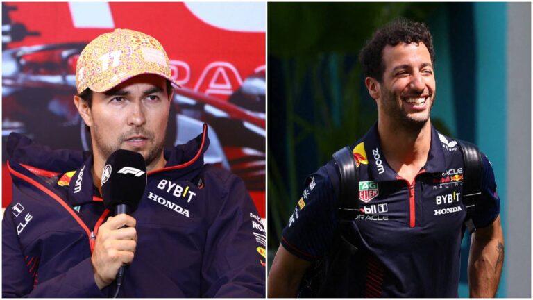 ¿Qué pasa si Checo Pérez no puede correr por enfermedad? ¿Puede volver aún si Daniel Ricciardo está en la qualy o en el sprint?