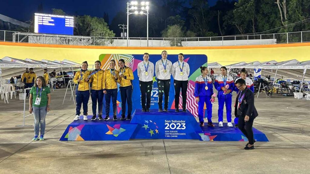 ¡México es de oro! Se lleva las finales femenil y varonil de velocidad por equipos en el ciclismo de pista | @maryjosealcala