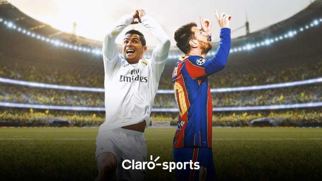 Los números de Messi y Cristiano en Europa. | Claro Sports.