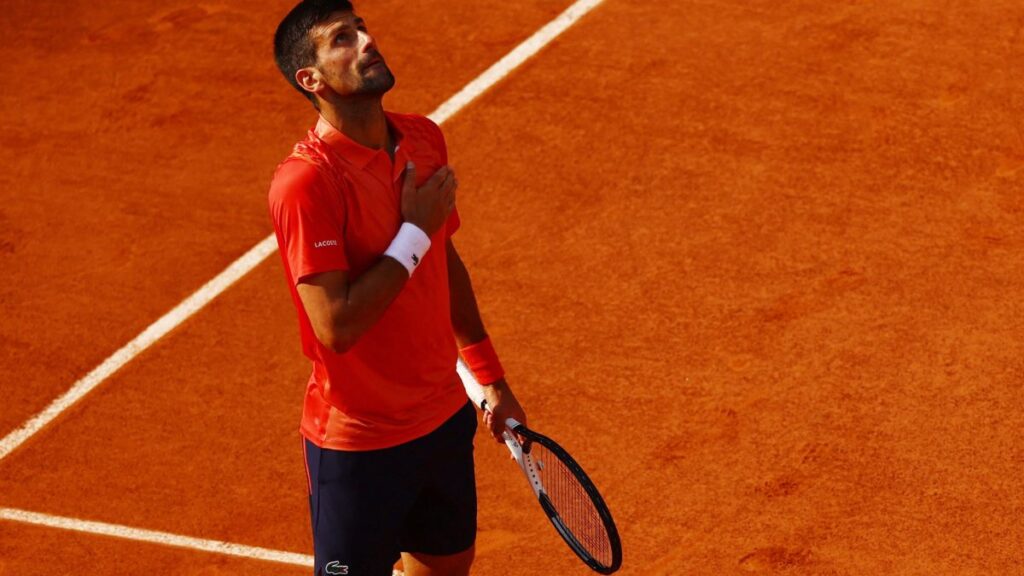 Novak Djokovic celebra su pase a la final de Roland Garros | REUTERS