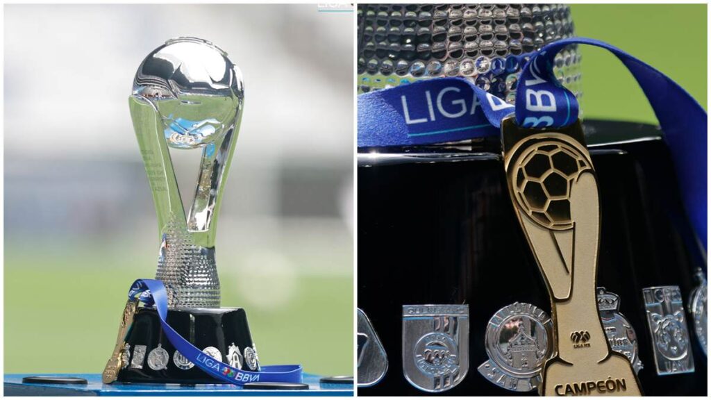 El trofeo para el Apertura 2023 de la Liga MX | Twitter: @LigaBBVAMX
