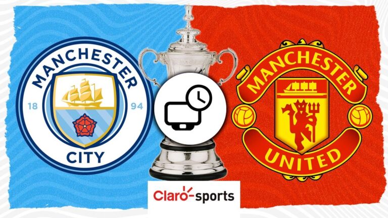 Manchester City vs Manchester United, en vivo: Horario y dónde ver por TV y online la final de la FA Cup 2023