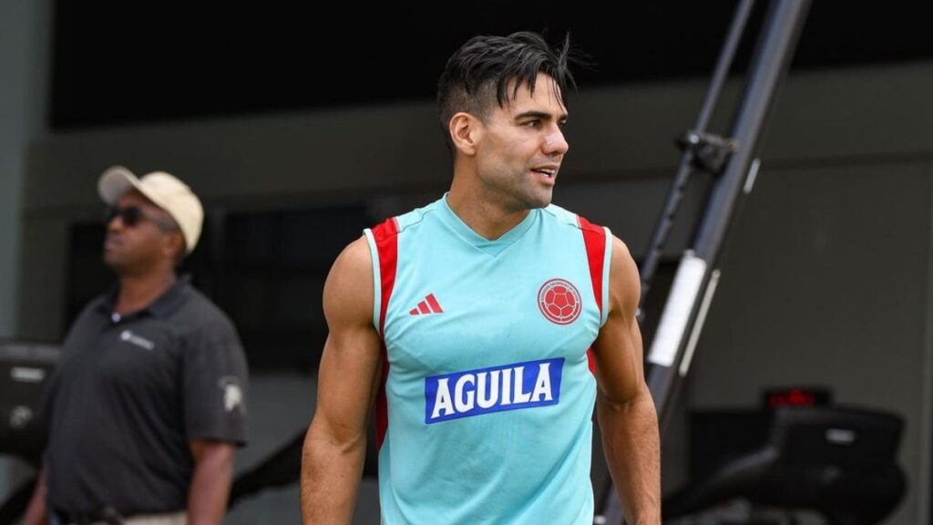 Falcao García, en un entrenamiento de la Selección Colombia. - @falcao.