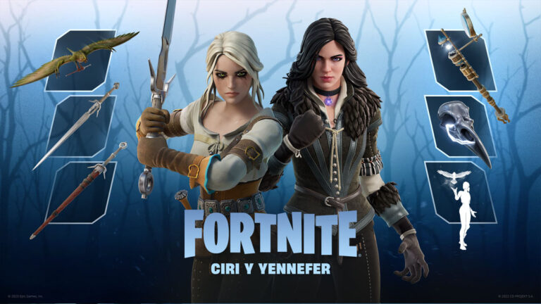Nuevos personajes de ‘The Witcher’ llegan a ‘Fortnite’: Ciri y Yennefer de Vengerberg