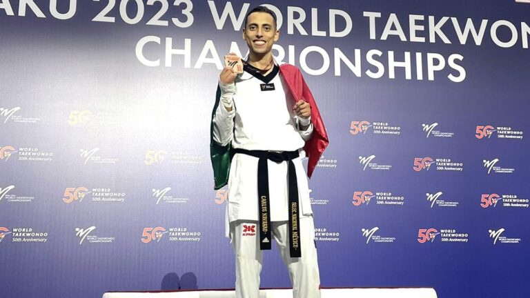 Carlos Navarro confía en llegar a Paris 2024 por la vía del ranking en los -68kg de Taekwondo
