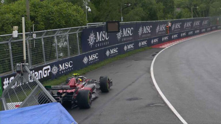 Zhou Guanyu pierde potencia de su auto y provoca la bandera roja en la qualy