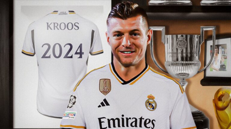 Toni Kroos extiende su contrato con el Real Madrid hasta 2024