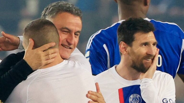 PSG desmiente a su entrenador sobre la salida de Messi