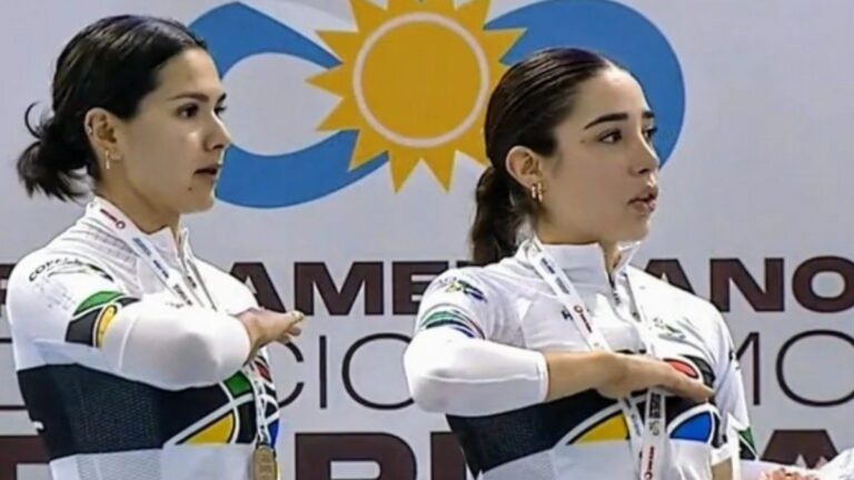 Antonieta Gaxiola y Yareli Salazar se cuelgan el oro en la prueba de Madison Femenil del Campeonato Panamericano de ciclismo