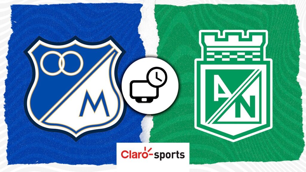 Horario y canal de TV para final Millonarios vs Nacional.