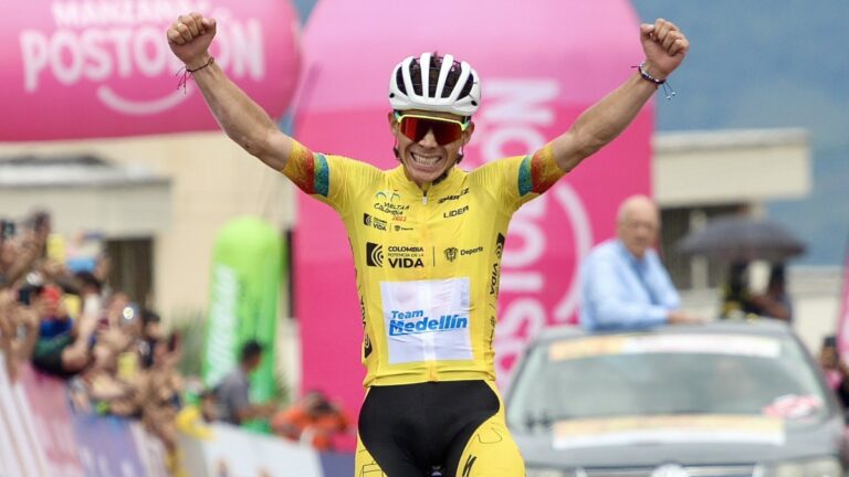 Clasificación general de la Vuelta a Colombia tras la etapa 7: Supermán López sentencia el título