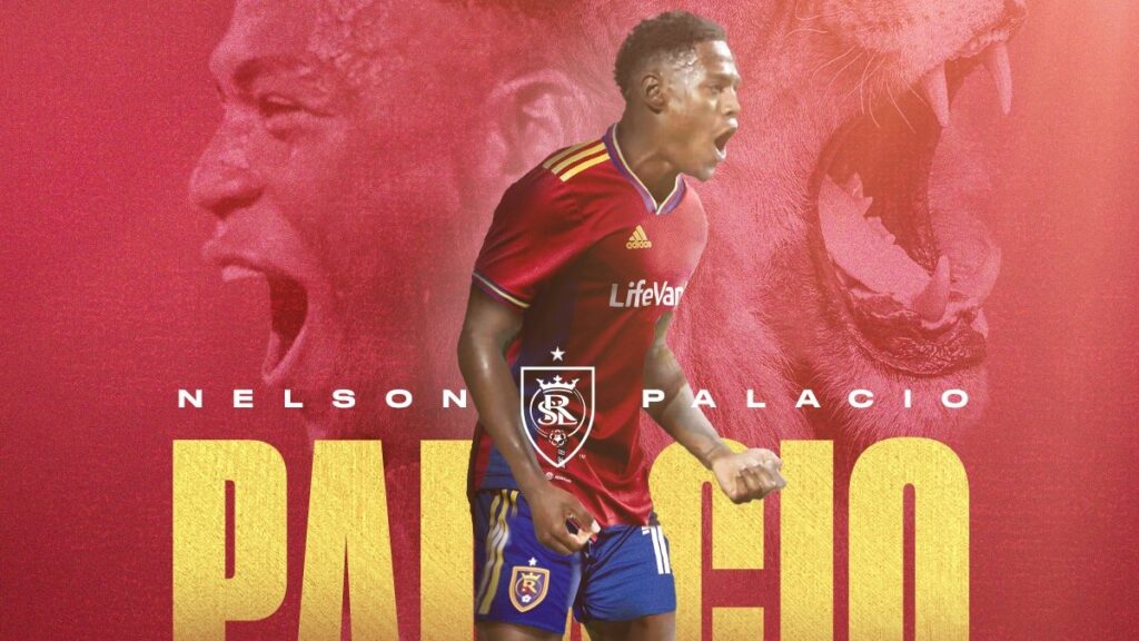 Nelson Palacio, nuevo jugador del Real Salt Lake de la MLS.