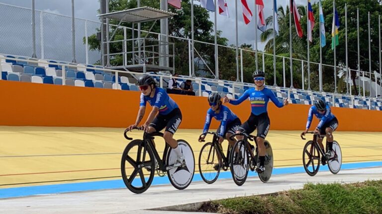 Oro y plata para Colombia en el ciclismo de pista en los Juegos Centroamericanos y del Caribe