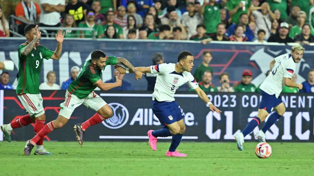 México vs Estados Unido durante un partido de Nations League | Imago7