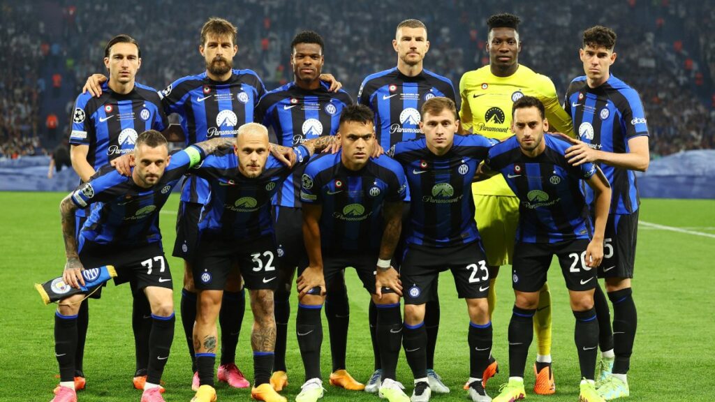 Jugadores del Inter de Milán en la final de la Champions League. - Reuters.