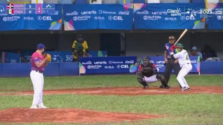 JCC El Salvador 2023: Equipo mexicano de béisbol va por su primer