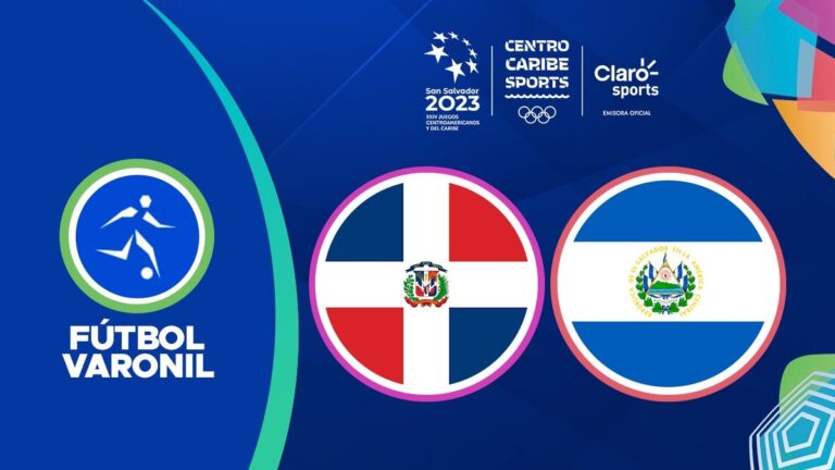 República Dominicana vs El Salvador en vivo el fútbol varonil: Transmisión online de la fase de grupos en los Juegos Centroamericanos 2023