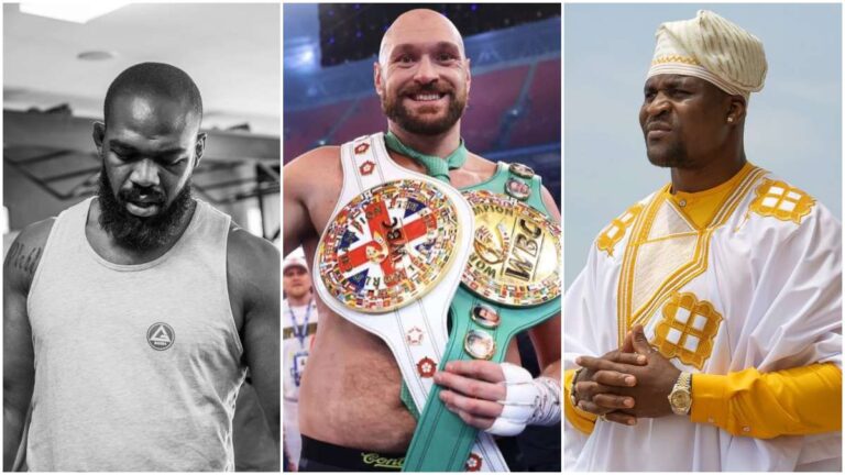 Tyson Fury busca una función sin precedentes: Pelear contra Francis Ngannou y Jon Jones… ¡la misma noche!