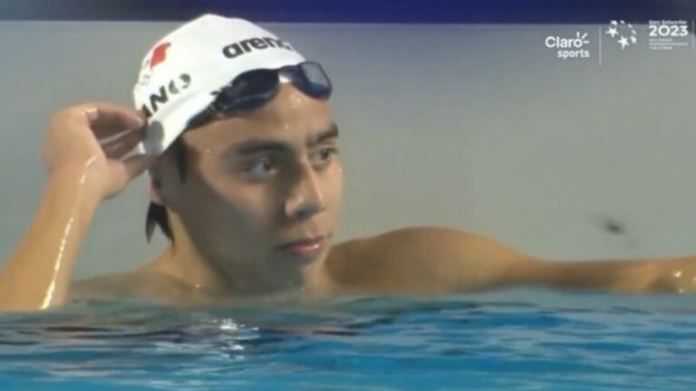 José Cano conquista la medalla de plata en natación en los 1500 m libres