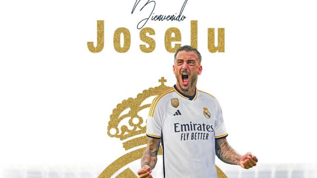 Anuncio de Joselu. @realmadrid.