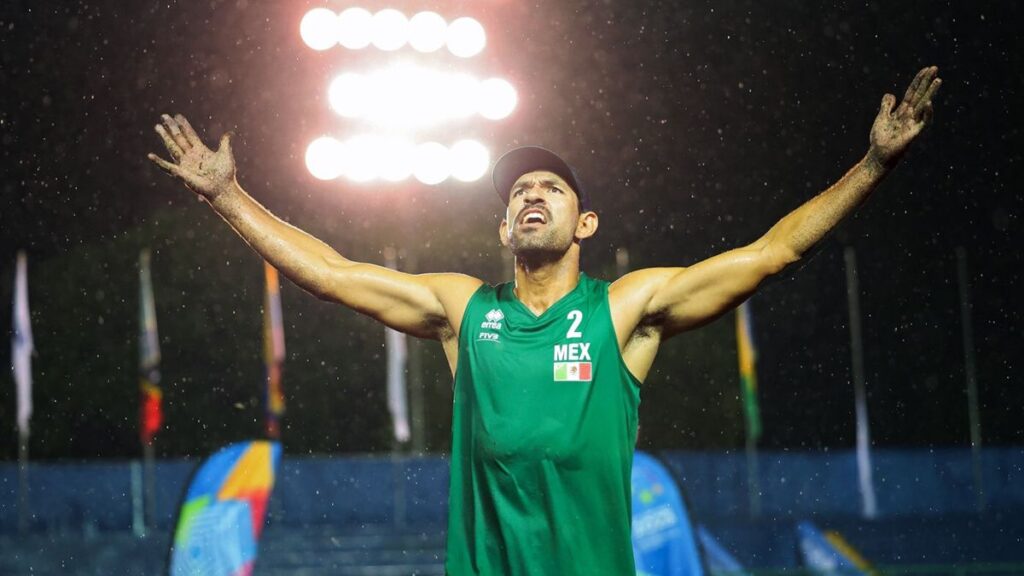 Juan Virgen, voleibol de playa varonil