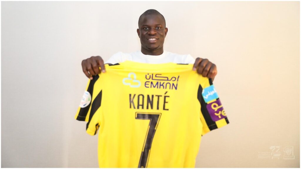 Kanté es nuevo jugador del Al Ittihad | Tw: @ittihad_en