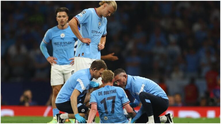 La terrible lesión de Kevin De Bruyne que lo deja fuera de la final de Champions League
