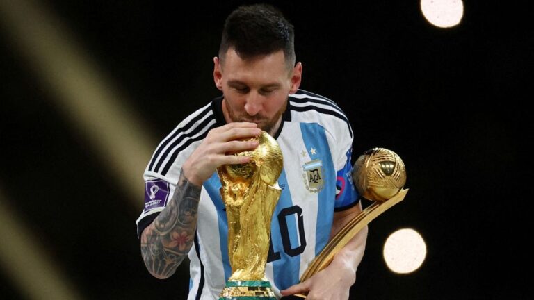 Leo Messi: “Somos campeones del mundo, no me falta nada por conseguir, lo gané todo”