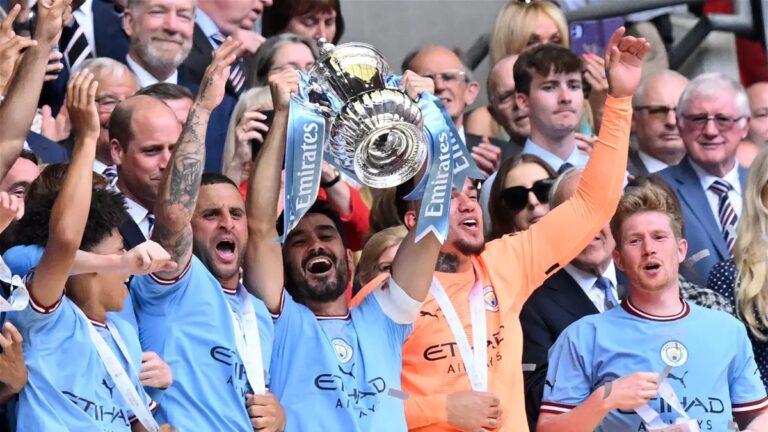 Manchester City gana el derbi y es campeón de la FA CUP